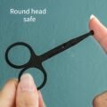 កន្ត្រៃកាត់រោមច្រមុះ - Nose Hair Remover Scissor - Image 3