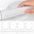 ស្ទីកឃើ បិទទ្វាឡាន - Car Door handle Protective Stickers - Image 5
