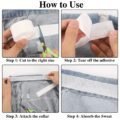 ស្ទីកគ័របិទកអាវ - Collar Protector Sweat Pads Sticker - Image 8