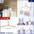 ស្មារព្យួរខោអាវ - 4PCS Clothes Hanger - Image 2