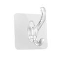 ទំពក់ព្យួរ - 10 pcs Strong Transparent Wall Hanger - Image 6