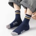 ស្រោមជើងកខ្លី - Men Socks 5 Pairs - Image 7
