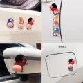 ស្ទីកឃើ 3D - Cell Phone/ Car Silicone Sticker - Image 3