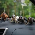 រូបឆ្កែតាំងក្នុងឡាន - Car Bulldog Decoration