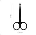 កន្ត្រៃកាត់រោមច្រមុះ - Nose Hair Remover Scissor - Image 4