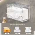 ប្រអប់ដាក់ក្រដាស - Transparent Tissue Holder Box - Image 4