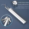 ឈុតសម្អាតធ្មេញ - Stainless Steel Toothpick Set - Image 5