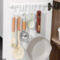 ទំពក់ព្យួរ - Kitchen Organizer Track Wall Hooks - Image 4