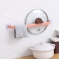 ស្នួរព្យួរកន្លែង - Bathroom Towel Bar Shelf Rack Holder - Image 9