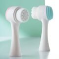 ច្រាស់សម្អាតមុខ - Silicone Facial Cleanser Wash Brush - Image 9