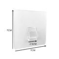 ទំពក់អក្សរ U - 10 pcs Strong Adhesive Wall Hook - Image 7