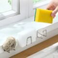 ដែកព្យួរ​ - 2pcs Stainless Steel Sink Sponges Holder - Image 3