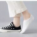 ស្រោមជើងកខ្វៀលនារី - Women Socks 10 Pairs - Image 3
