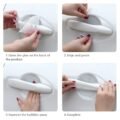 ស្ទីកឃើ បិទទ្វាឡាន - Car Door handle Protective Stickers - Image 6
