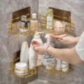 ធ្នើរពណ៌មាស - Gold Shelf Storage Rack