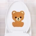 រូបភាពបិតបន្ទប់ទឹក - Cartoon toilet Sticker - Image 4