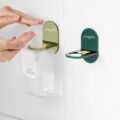 ទំពក់ក្បាលសាប៊ូ - 2pcs Shampoo Bottle Hook Holder