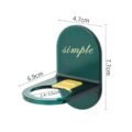 ទំពក់ក្បាលសាប៊ូ - 2pcs Shampoo Bottle Hook Holder - Image 3