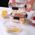 ក្រឡជ័រ​ 450ml - 2pcs Food Storage Container 450ml - Image 6