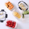 ក្រឡជ័រ​ 450ml - 2pcs Food Storage Container 450ml - Image 9