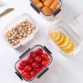 ក្រឡជ័រ​ 450ml - 2pcs Food Storage Container 450ml - Image 12