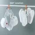 ទំពក់ព្យួរហាលស្បែកជេីង - 2PCS Shoes Hanger - Image 4
