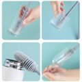 ច្រាស់ជ័រដុសកែវ - Silicone Cleaning Brush - Image 5