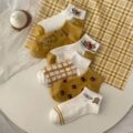 ស្រោមជើងនារី - Women Socks 5 Pairs - Image 2