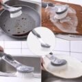 ច្រាស់ដុសខ្ទះ​ ឆ្នាំង - Cleaning Sponge Brush