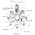 បន្តោងសោរទុលវីស​ 18មុខ - Snowflake Multifunction - Image 7