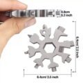 បន្តោងសោរទុលវីស​ 18មុខ - Snowflake Multifunction - Image 6