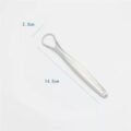 ប្រដាប់កោសអណ្ដាត - Stainless Steel Tongue Scraper - Image 6