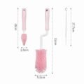 ឈុតសម្អាតកំប៉ុងដោះគោ - Silicone Bottle Cleaning Brush - Image 3