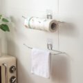 ដែកព្យួរក្រដាសអនាម័យ - Kitchen Toilet Paper Holder - Image 3
