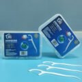 ខ្សែសម្អាតធ្មេញ - Interdental Floss 100PCS 2 Boxes