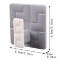 ទំពក់ព្យួរ​ - 5 pcs Strong Holder Wall Mount Hook - Image 3