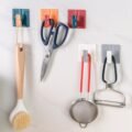 ទំពក់ព្យួរ​ - 5 pcs Strong Holder Wall Mount Hook