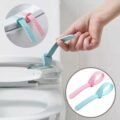 ជ័រចងចានបង្គន់ - 2PCS Silicone Toilet Lid Lifter