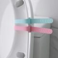 ជ័រចងចានបង្គន់ - 2PCS Silicone Toilet Lid Lifter - Image 3