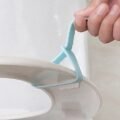 ជ័រចងចានបង្គន់ - 2PCS Silicone Toilet Lid Lifter - Image 4