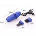 ប្រដាប់សម្អាត​ Keyboard - Mini USB Keyboard Vacuum Cleaner - Image 4