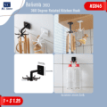 ទំពក់កោង 360 - 360 Degree Rotated Kitchen Hook - Random - Image 2