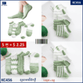 ស្រោមជើងកខ្លី - Women Socks 5 Pairs - Image 2