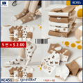 ស្រោមជើងនារី - Women Socks 5 Pairs - Image 2