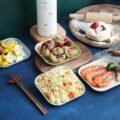 ចានជ័រជ្រុង - 4pcs Plastic Dish 15cm - Image 2