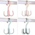 ទំពក់ព្យួរសំលៀកបំពាក់ - 3PCS Four Claws Hanger - Image 2