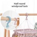 ស្នួលហាលស្រោមជើង - Clothes Hanger 32 Clips - Image 3