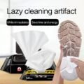 ក្រណាត់សើមជូតស្បែកជើង - Wet Shoes for Cleaning Shoes - Image 2