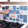 ស្ទីកគ័របិទផ្ទះបាយ - Kitchen Oil-Proof Wall Sticker - Image 6
