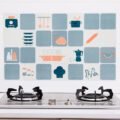 ស្ទីកគ័របិទផ្ទះបាយ - Kitchen Oil-Proof Wall Sticker